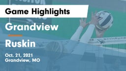 Grandview  vs Ruskin  Game Highlights - Oct. 21, 2021