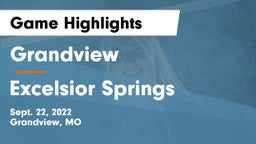 Grandview  vs Excelsior Springs  Game Highlights - Sept. 22, 2022