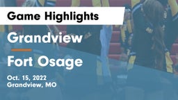 Grandview  vs Fort Osage  Game Highlights - Oct. 15, 2022