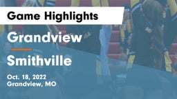 Grandview  vs Smithville  Game Highlights - Oct. 18, 2022