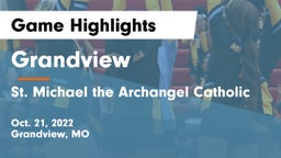 Grandview  vs St. Michael the Archangel Catholic  Game Highlights - Oct. 21, 2022