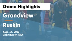 Grandview  vs Ruskin  Game Highlights - Aug. 31, 2023