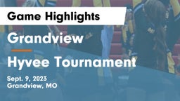 Grandview  vs Hyvee Tournament  Game Highlights - Sept. 9, 2023