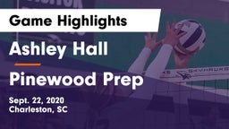 Ashley Hall vs Pinewood Prep Game Highlights - Sept. 22, 2020