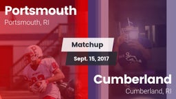 Matchup: Portsmouth vs. Cumberland  2017