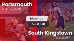 Matchup: Portsmouth vs. South Kingstown  2017