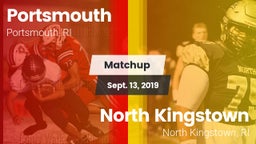 Matchup: Portsmouth vs. North Kingstown  2019