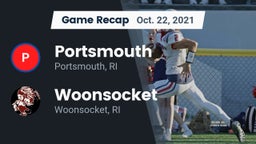 Recap: Portsmouth  vs. Woonsocket  2021