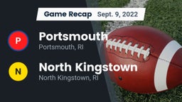 Recap: Portsmouth  vs. North Kingstown  2022