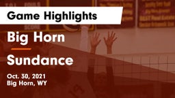 Big Horn  vs Sundance  Game Highlights - Oct. 30, 2021