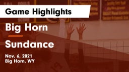 Big Horn  vs Sundance  Game Highlights - Nov. 6, 2021