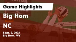 Big Horn  vs NC Game Highlights - Sept. 2, 2022