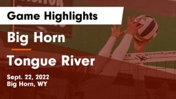 Big Horn  vs Tongue River  Game Highlights - Sept. 22, 2022