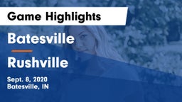Batesville  vs Rushville  Game Highlights - Sept. 8, 2020