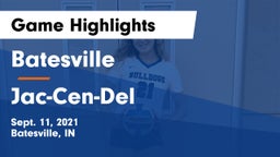 Batesville  vs Jac-Cen-Del  Game Highlights - Sept. 11, 2021