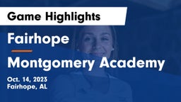 Fairhope  vs Montgomery Academy Game Highlights - Oct. 14, 2023