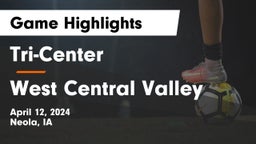Tri-Center  vs West Central Valley  Game Highlights - April 12, 2024