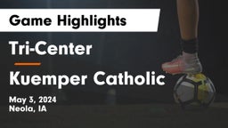 Tri-Center  vs Kuemper Catholic  Game Highlights - May 3, 2024
