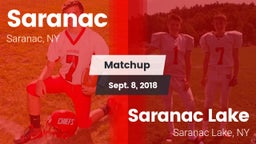 Matchup: Saranac  vs. Saranac Lake  2018