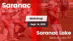 Matchup: Saranac  vs. Saranac Lake  2019
