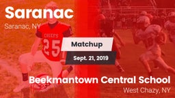 Matchup: Saranac  vs. Beekmantown Central School 2019