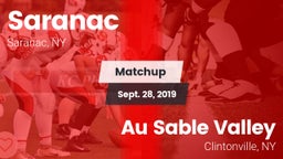 Matchup: Saranac  vs. Au Sable Valley  2019