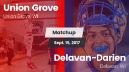 Matchup: Union Grove High vs. Delavan-Darien  2017