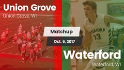 Matchup: Union Grove High vs. Waterford  2017