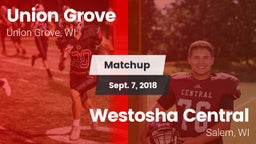 Matchup: Union Grove High vs. Westosha Central  2018