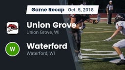 Recap: Union Grove  vs. Waterford  2018