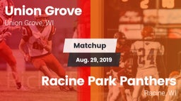 Matchup: Union Grove High vs. Racine Park Panthers  2019