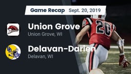 Recap: Union Grove  vs. Delavan-Darien  2019