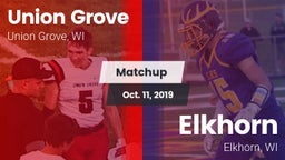 Matchup: Union Grove High vs. Elkhorn  2019