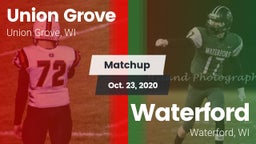 Matchup: Union Grove High vs. Waterford  2020