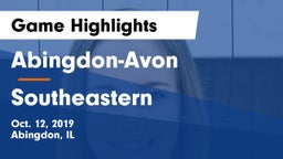 Abingdon-Avon  vs Southeastern Game Highlights - Oct. 12, 2019