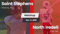 Matchup: Saint Stephens High vs. North Iredell  2019