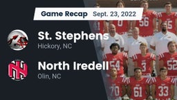 Recap: St. Stephens  vs. North Iredell  2022