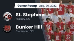 Recap: St. Stephens  vs. Bunker Hill  2022