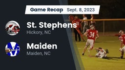 Recap: St. Stephens  vs. Maiden  2023