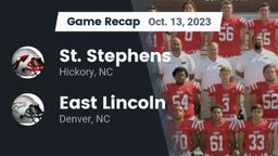 Recap: St. Stephens  vs. East Lincoln  2023