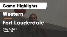 Western  vs Fort Lauderdale  Game Highlights - Nov. 9, 2021