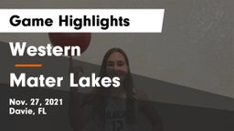 Western  vs Mater Lakes Game Highlights - Nov. 27, 2021
