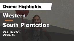 Western  vs South Plantation  Game Highlights - Dec. 13, 2021