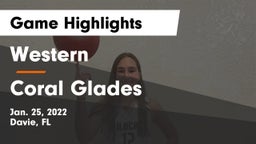 Western  vs Coral Glades Game Highlights - Jan. 25, 2022
