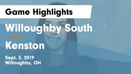 Willoughby South  vs Kenston  Game Highlights - Sept. 3, 2019