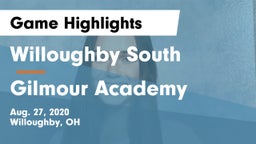 Willoughby South  vs Gilmour Academy  Game Highlights - Aug. 27, 2020