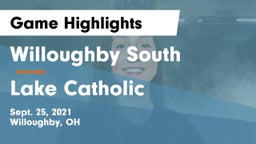 Willoughby South  vs Lake Catholic  Game Highlights - Sept. 25, 2021