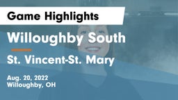 Willoughby South  vs St. Vincent-St. Mary  Game Highlights - Aug. 20, 2022