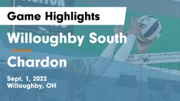 Willoughby South  vs Chardon  Game Highlights - Sept. 1, 2022