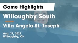 Willoughby South  vs Villa Angela-St. Joseph  Game Highlights - Aug. 27, 2022
